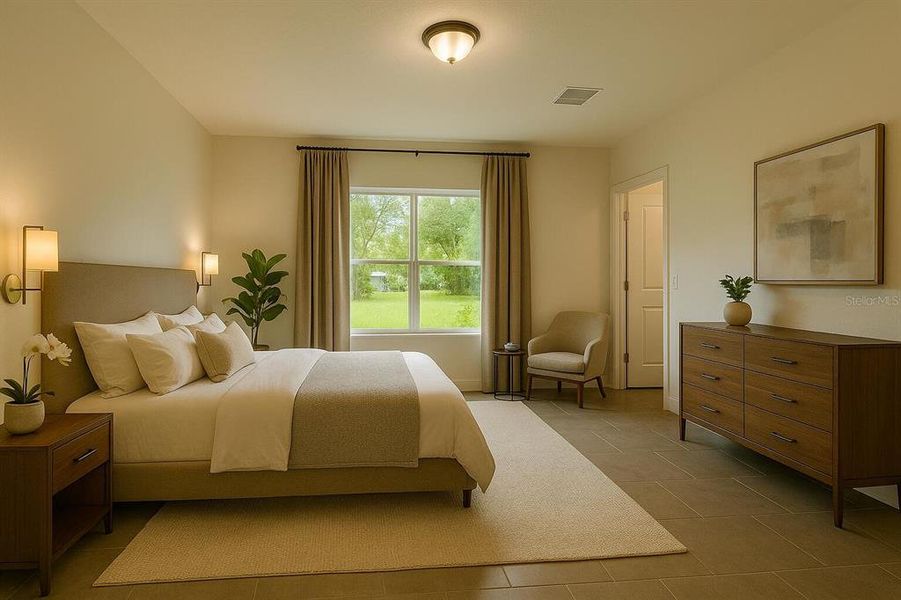 Furnished interior view inside a new home in , Deland (Image 12).