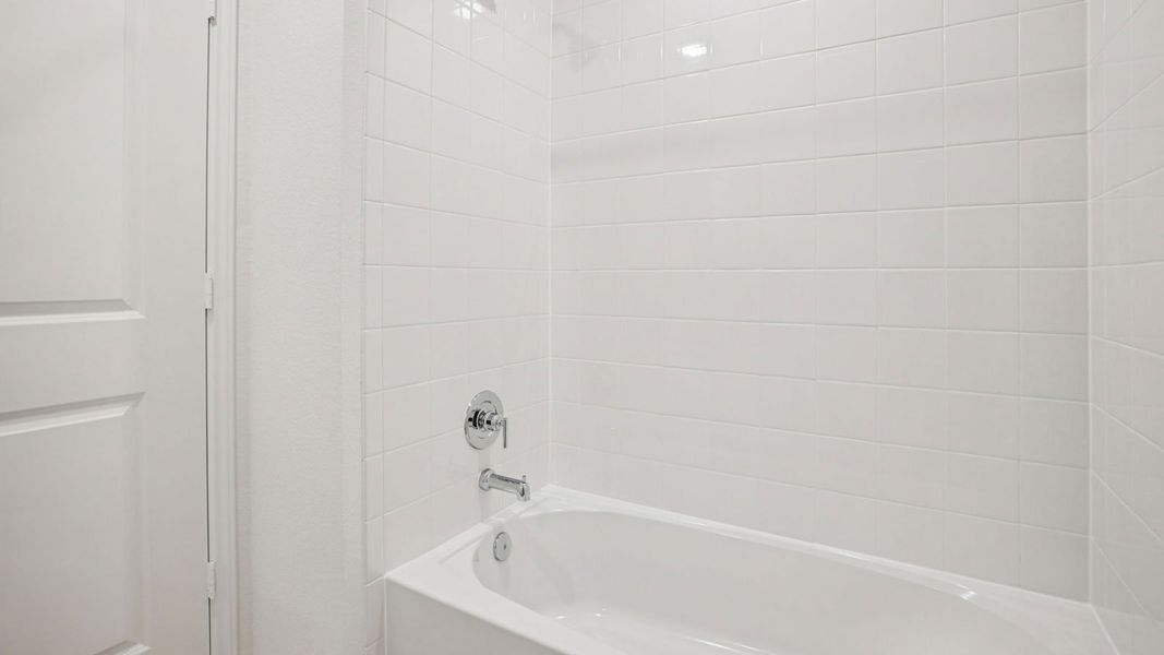 Close-up of interior finishes inside a home in Carillon, Manor (Image 10).