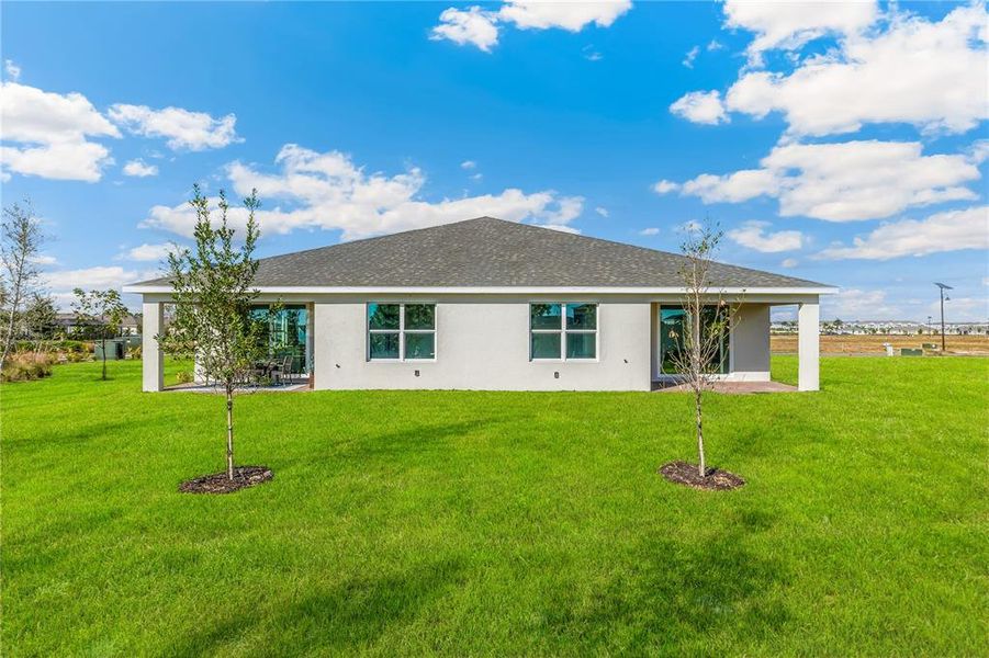 Exterior details and patio area of a home in Sea Cove, Punta Gorda (Image 4).