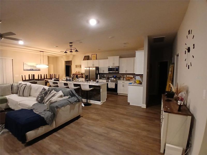 Furnished interior view inside a new home in , Lakeland (Image 5). Furnished interior view inside a new home in , Lakeland (Image 5).