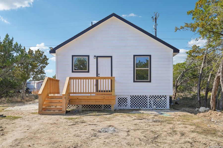 Exterior details and patio area of a home in , Bandera (Image 18). Exterior details and patio area of a home in , Bandera (Image 18).