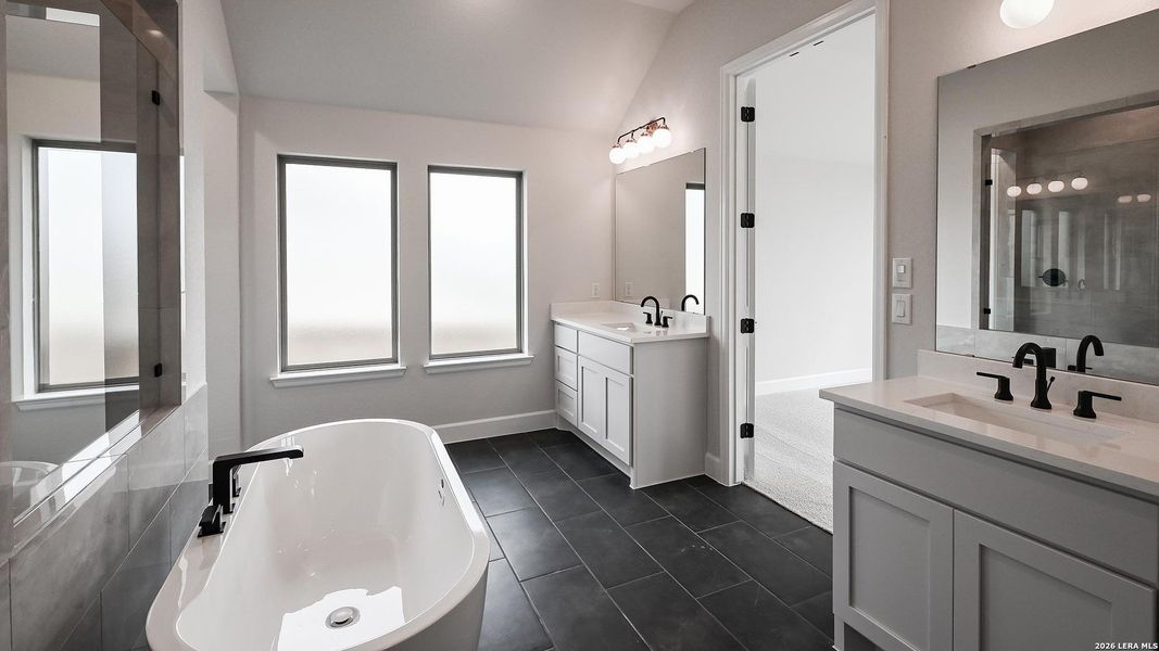 Furnished interior view inside a new home in Mayfair, New Braunfels (Image 11).