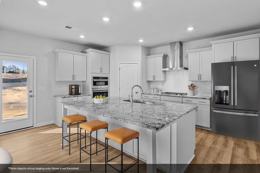 Furnished interior view inside a new home in Fieldstone, Lexington (Image 7).