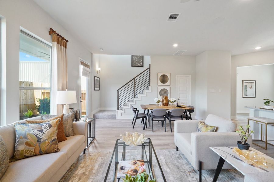 Cay Landing Model Home - Nimitz Floorplan - Family Room