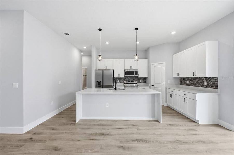 Furnished interior view inside a new home in , Ocala (Image 8).