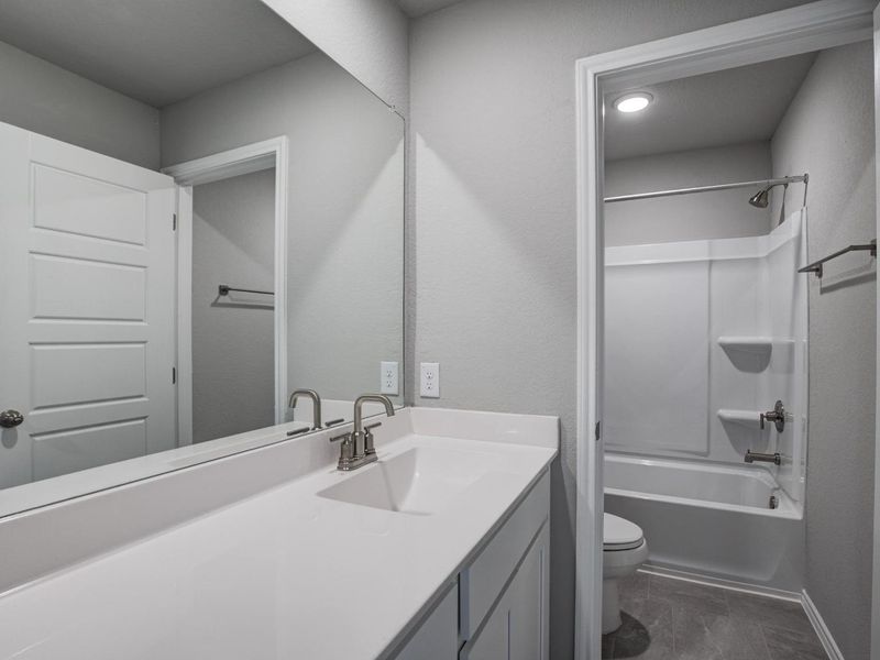 Representative furnished interior of a home built from the The Blanco A by Davidson Homes LLC in Applewhite Meadows, San Antonio (Image 15).