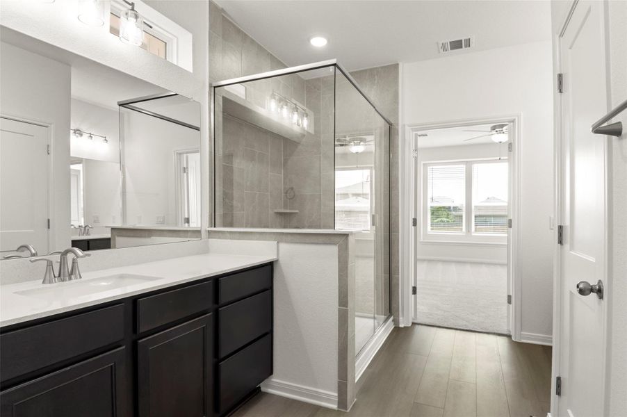 Furnished interior view inside a new home in Orchard Ridge, Liberty Hill (Image 9). Furnished interior view inside a new home in Orchard Ridge, Liberty Hill (Image 9).
