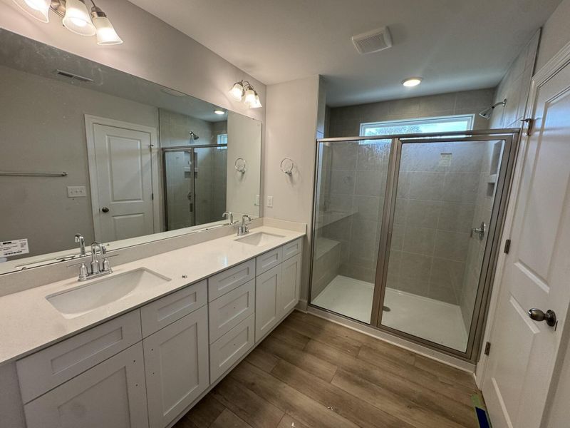 Furnished interior view inside a new home in Harrisburg Village Townhomes, Harrisburg (Image 5).