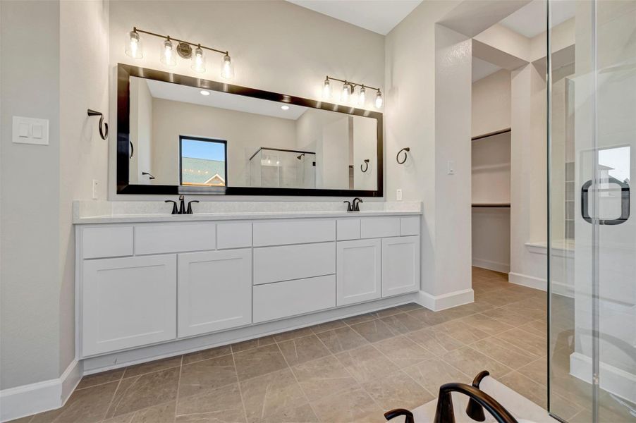 Furnished interior view inside a new home in Kresston - Enclave Collection, Montgomery (Image 2).