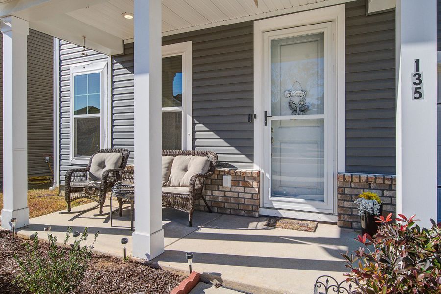 Exterior details and patio area of a home in , Moncks Corner (Image 3).