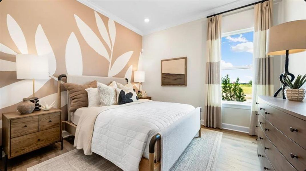 Furnished interior view inside a new home in Esplanade at Wellen Park, Englewood (Image 8).