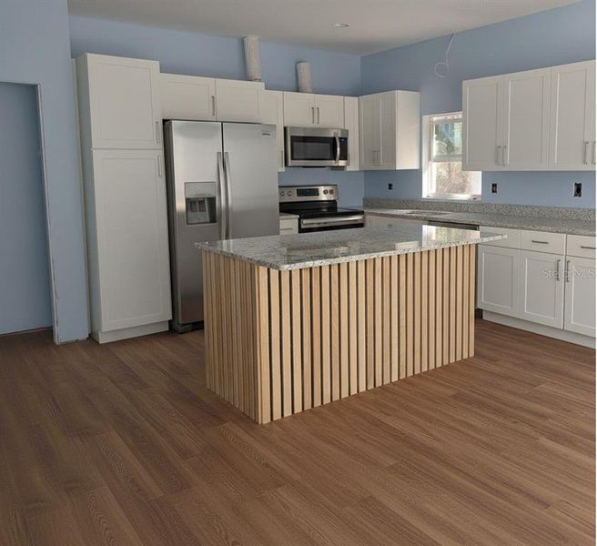 Furnished interior view inside a new home in , Deland (Image 3).