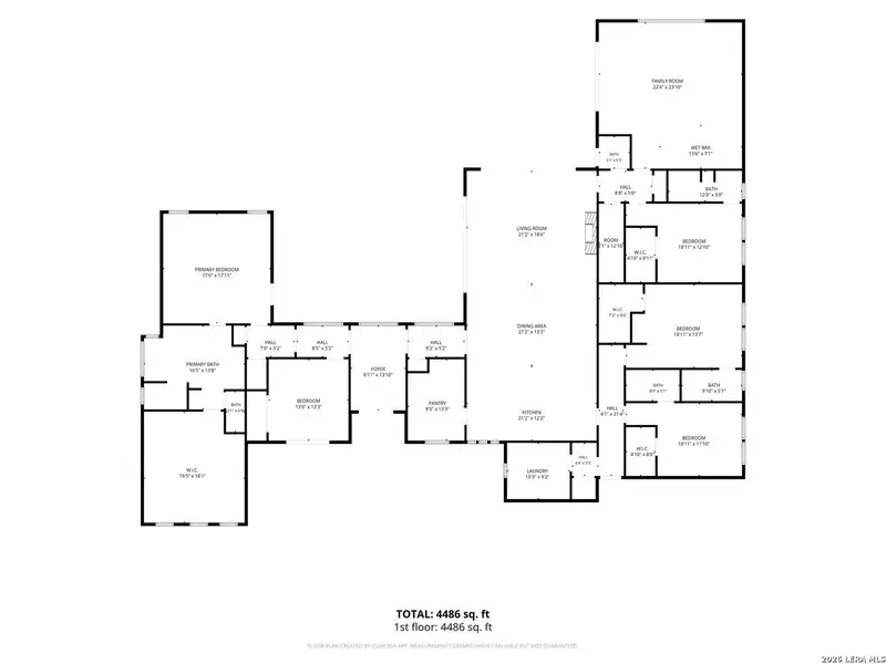 2D floor plan layout of this home in , Canyon Lake, TX (Image 5).