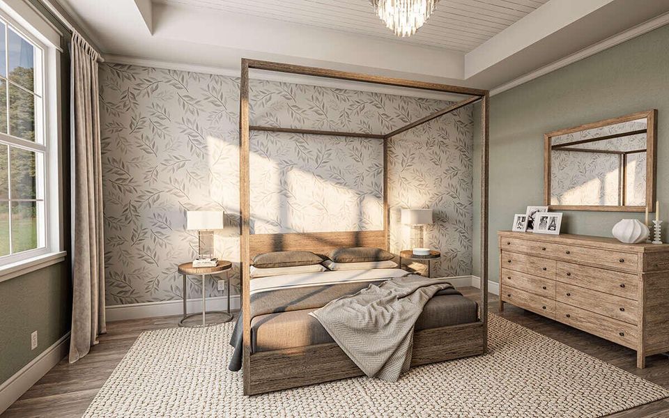 Furnished interior view inside a new home in , Goose Creek (Image 21).