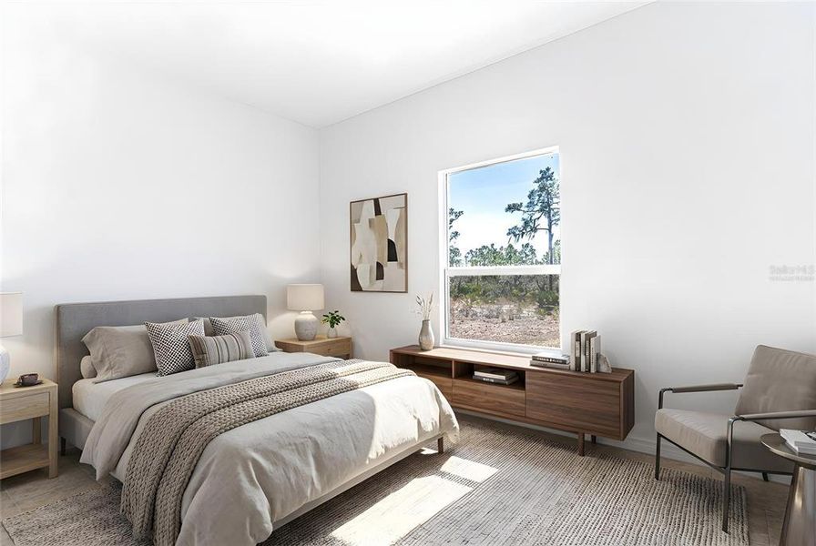 Furnished interior view inside a new home in , Lake Placid (Image 5).