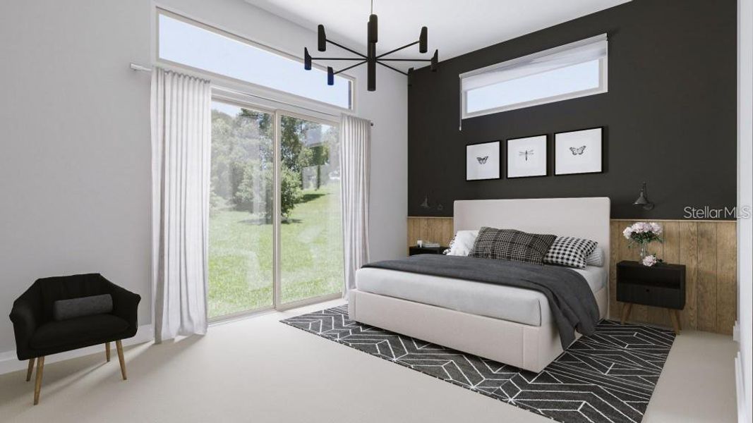 Furnished interior view inside a new home in , Myakka City (Image 5).