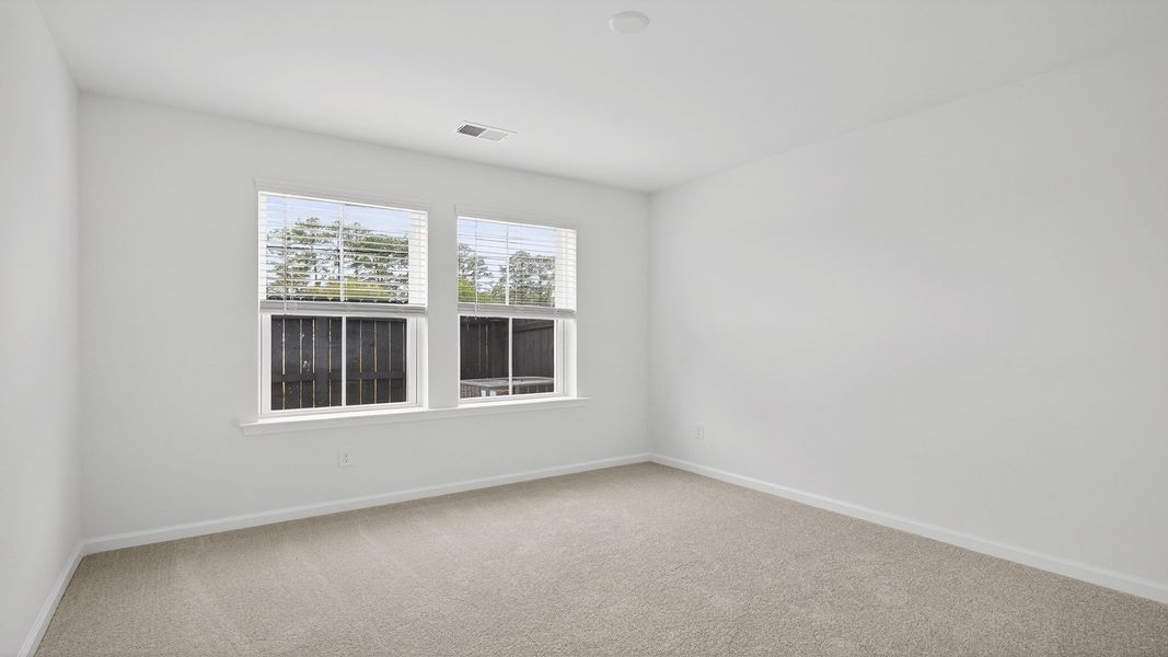 Representative furnished interior of a home built from the Hayden by DRB Homes in Clear Springs Townhomes, North Charleston (Image 15).