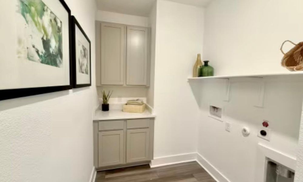 Furnished interior view inside a new home in Sage Collection – Freedom at Anthem, Kyle (Image 6).