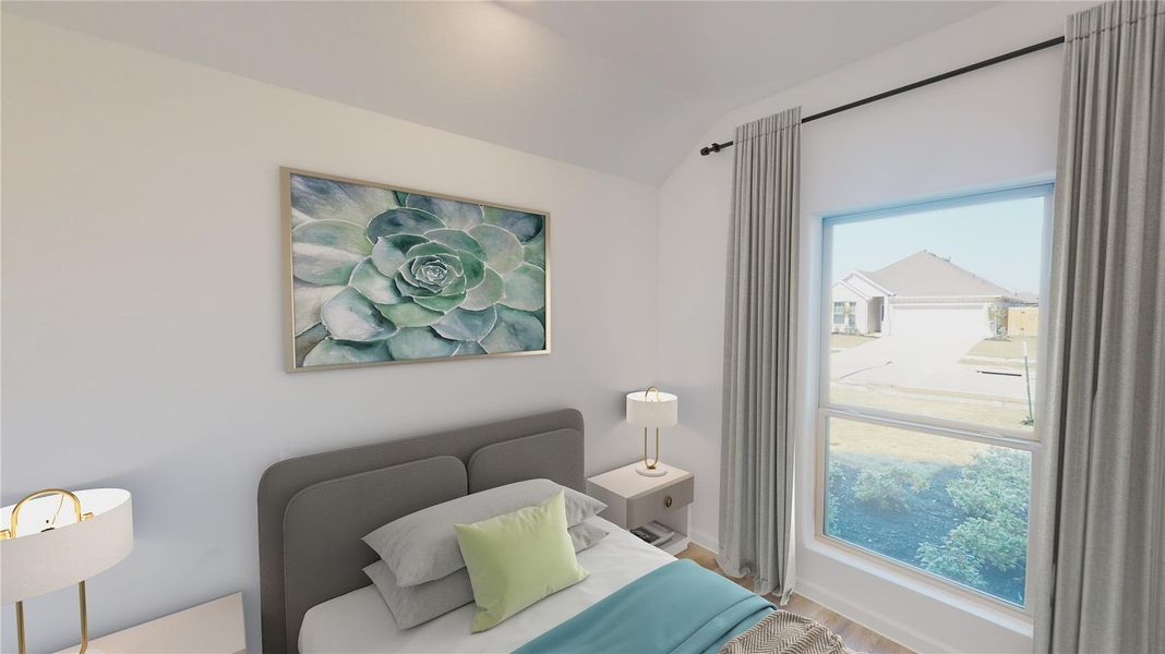 Furnished interior view inside a new home in Anniston, Katy (Image 9).