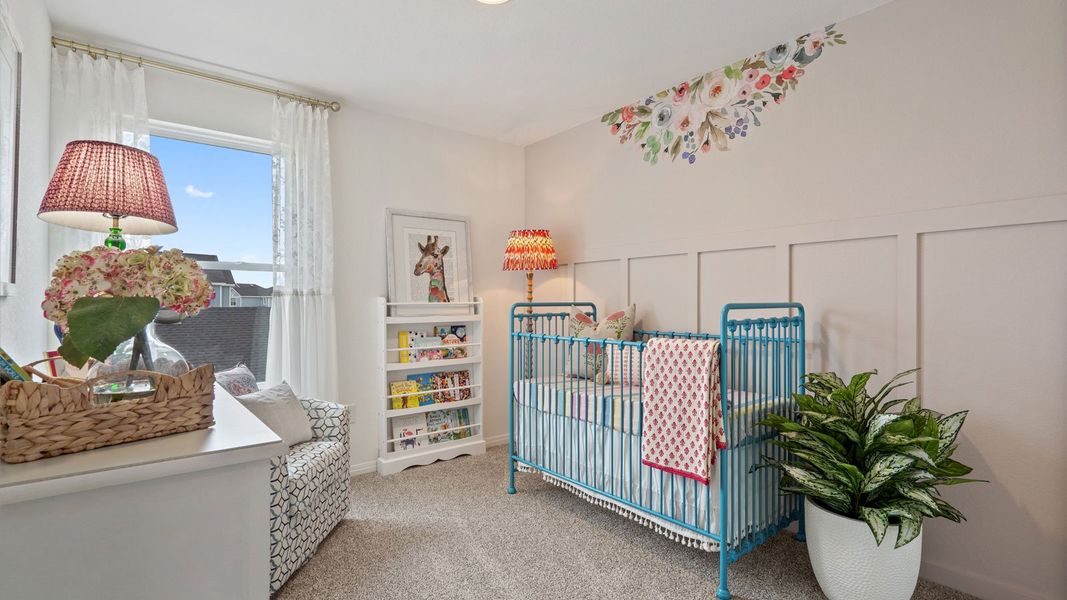 Furnished interior view inside a new home in Avery Centre, Round Rock (Image 36).