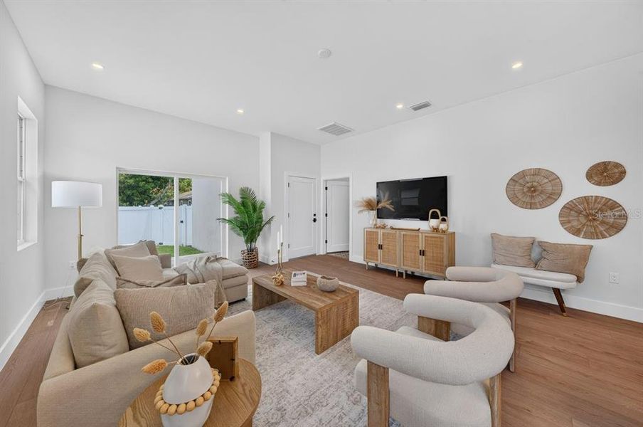 Furnished interior view inside a new home in , St. Petersburg (Image 7).
