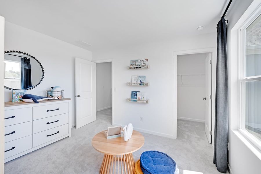 Representative furnished interior of a home built from the Fairfield by Taylor Morrison in Falls Creek, Flowery Branch (Image 27).