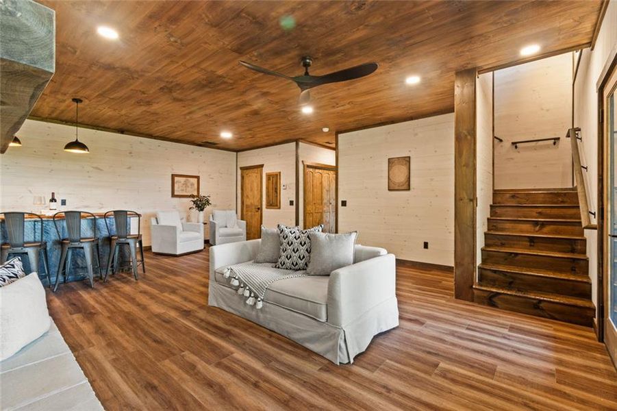 Furnished interior view inside a new home in , Talking Rock (Image 13).