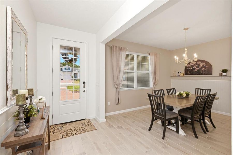 Furnished interior view inside a new home in Meadowlark Landing, Apopka (Image 13). Furnished interior view inside a new home in Meadowlark Landing, Apopka (Image 13).