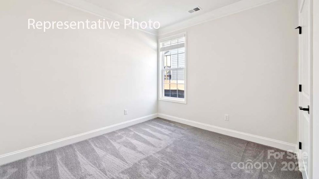 Spacious, unfurnished interior of a new home in Sanctuary at Southgate, Indian Trail (Image 17).