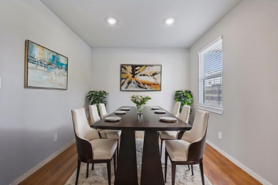 Photo is not of the actual home, but is an inspirational photo of builder’s model home and may depict options, furnishings, and/or decorator features that are not included