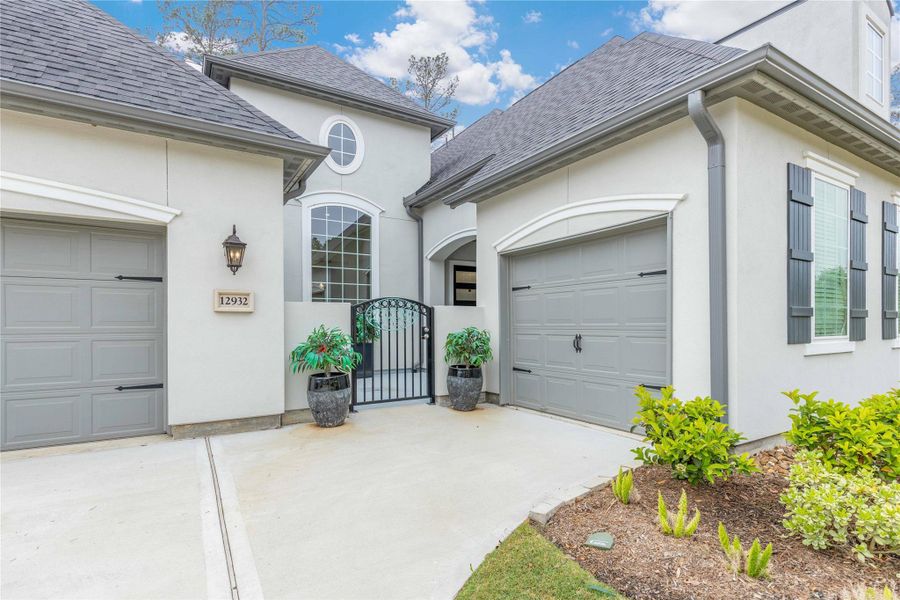 Exterior details and patio area of a home in , Conroe (Image 26). Exterior details and patio area of a home in , Conroe (Image 26).
