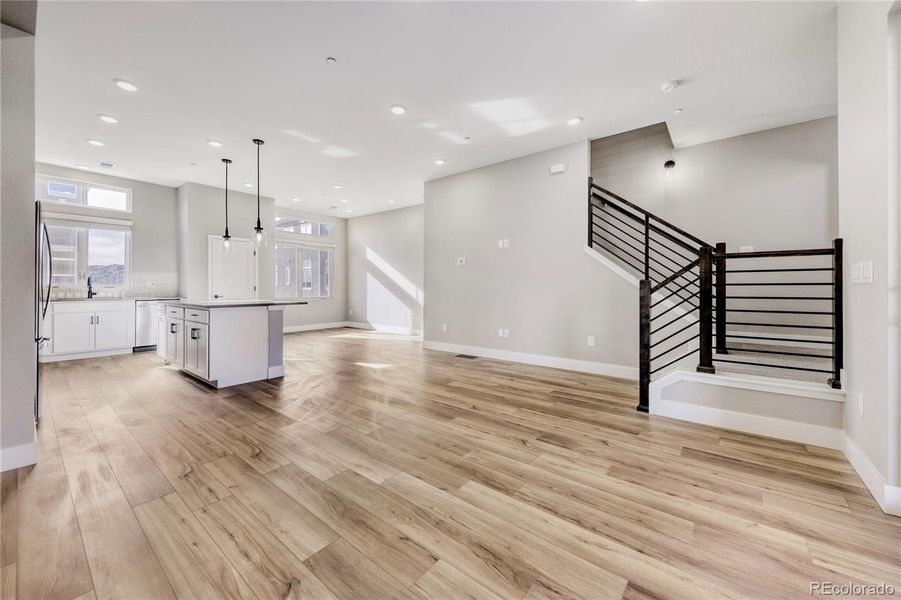 LVP throughout main floor