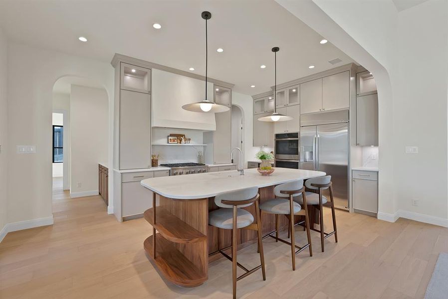 Furnished interior view inside a new home in Azalea Hollow, Midlothian (Image 19).