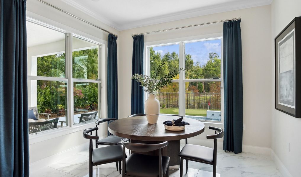 Delightful dining room