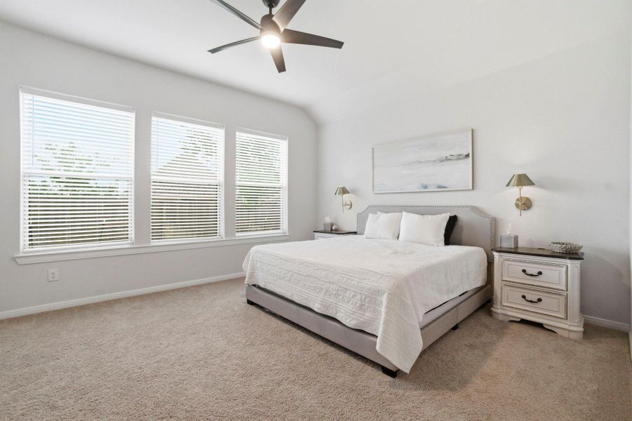 Furnished interior view inside a new home in , Willis (Image 8).