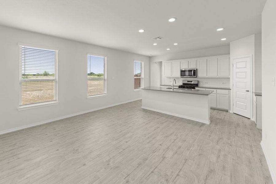 Representative exterior photo of a completed home built from the Cottonwood by Impression Homes in Northspur, Terrell, TX (Image 6).