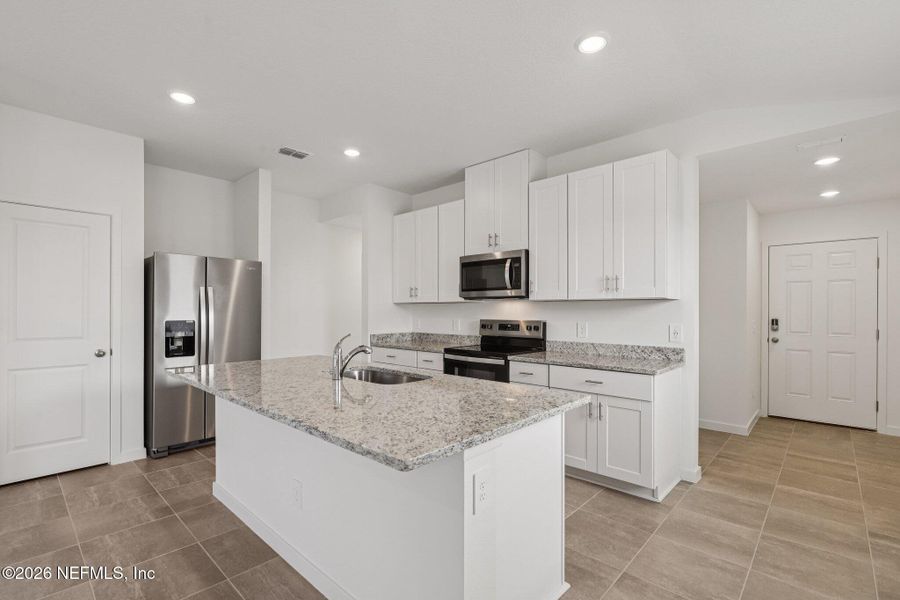 Furnished interior view inside a new home in Kings Preserve, Jacksonville (Image 7).