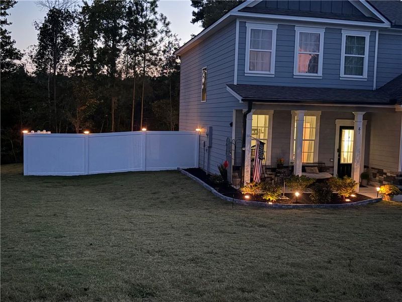 Exterior details and patio area of a home in , Toccoa (Image 23).