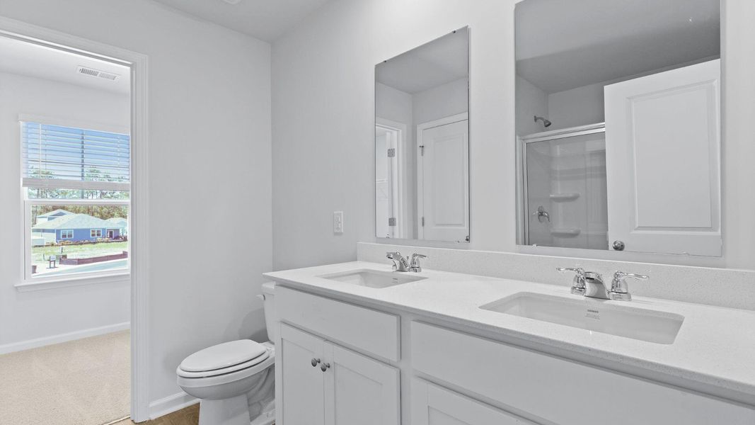 Furnished interior view inside a new home in Hillcrest, Ravenel (Image 8).