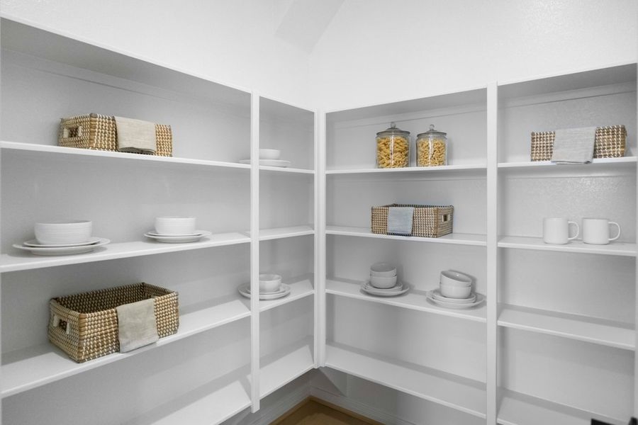 Walk-in kitchen pantry Walk-in kitchen pantry