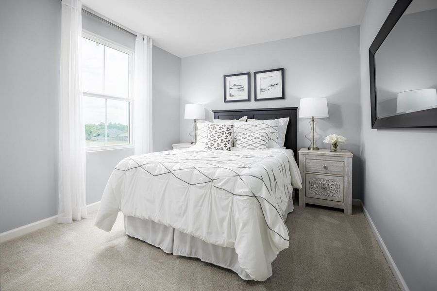 Furnished interior view inside a new home in Somerset, Santee (Image 8).