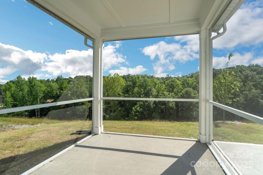 Exterior details and patio area of a home in The Hills, Huntersville (Image 1).