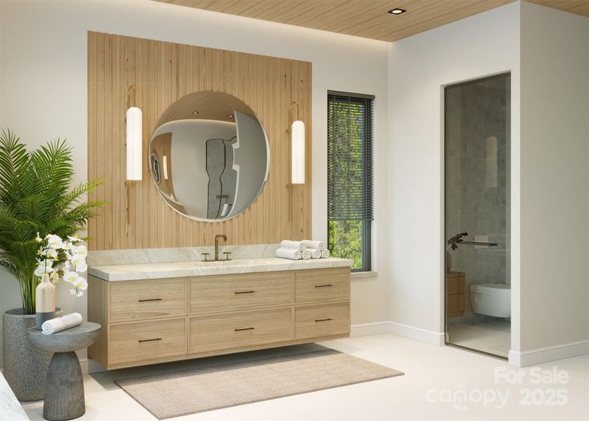 Furnished interior view inside a new home in , Arden (Image 10).