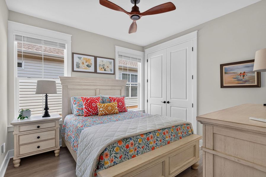 Furnished interior view inside a new home in K. Hovnanian's® Four Seasons at Lakes of Cane Bay, Summerville (Image 32).