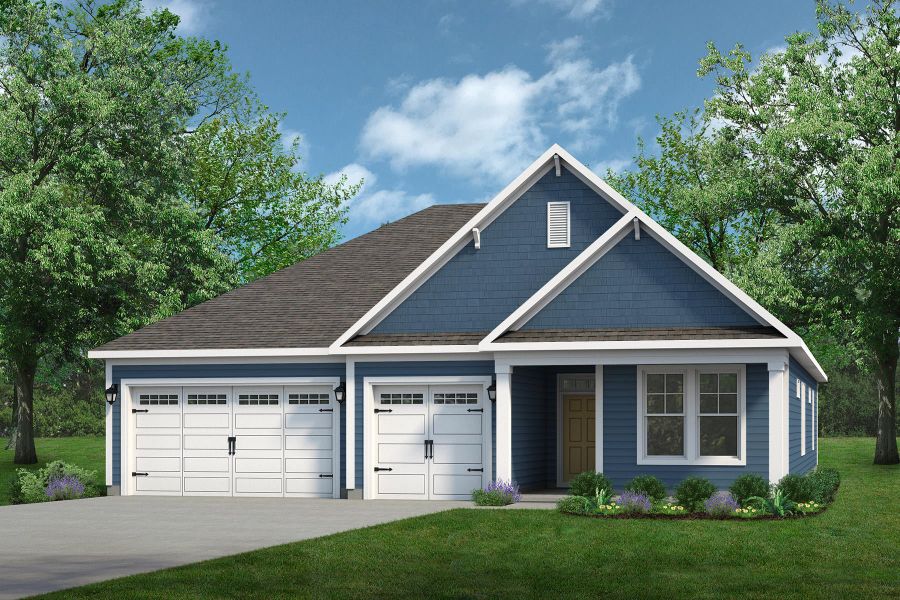 Representative exterior photo of a completed home built from the The Surfrider by Chesapeake Homes in Coastal Club of the Carolinas, Calabash, NC (Image 27).