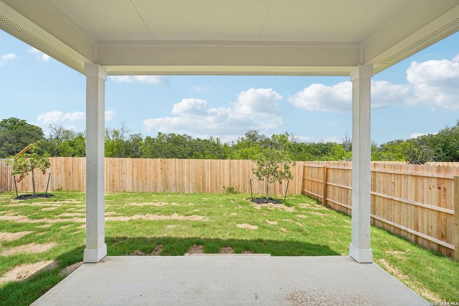 Exterior details and patio area of a home in , San Antonio (Image 3).