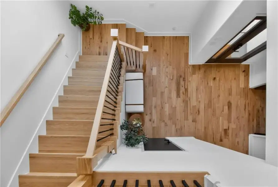 Furnished interior view inside a new home in , Atlanta (Image 36).