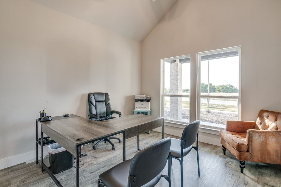 Furnished interior view inside a new home in Rocky Top Ranch, Reno (Image 4). Furnished interior view inside a new home in Rocky Top Ranch, Reno (Image 4).
