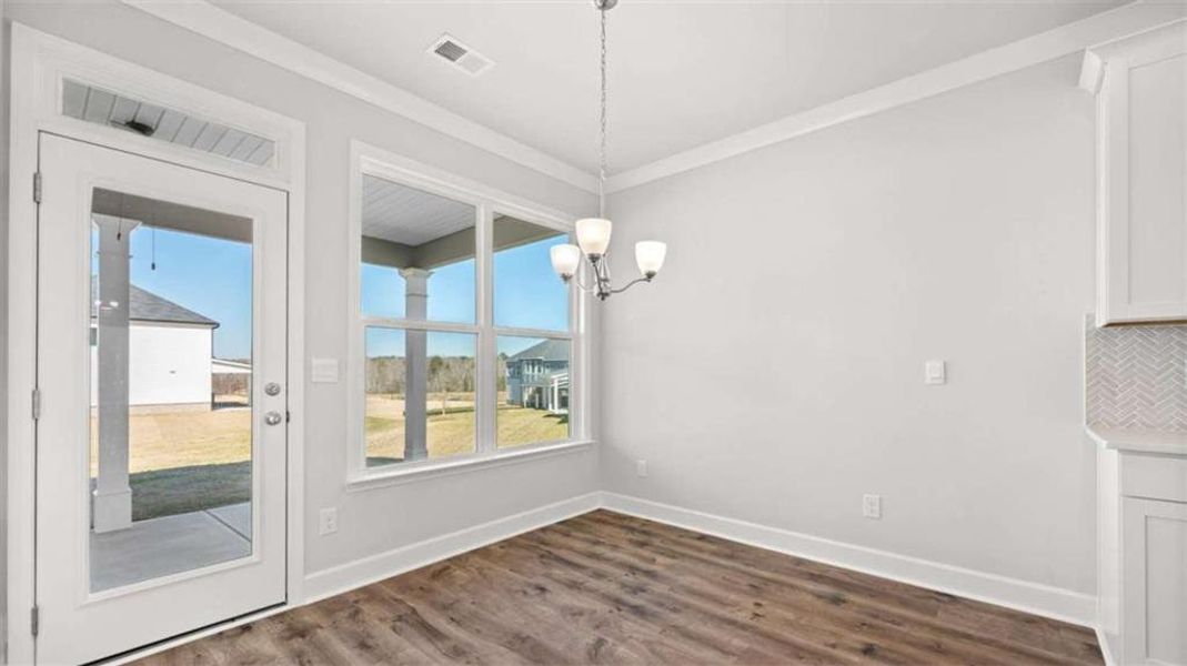 Spacious, unfurnished interior of a new home in Evergreen Crossing, Locust Grove (Image 13).