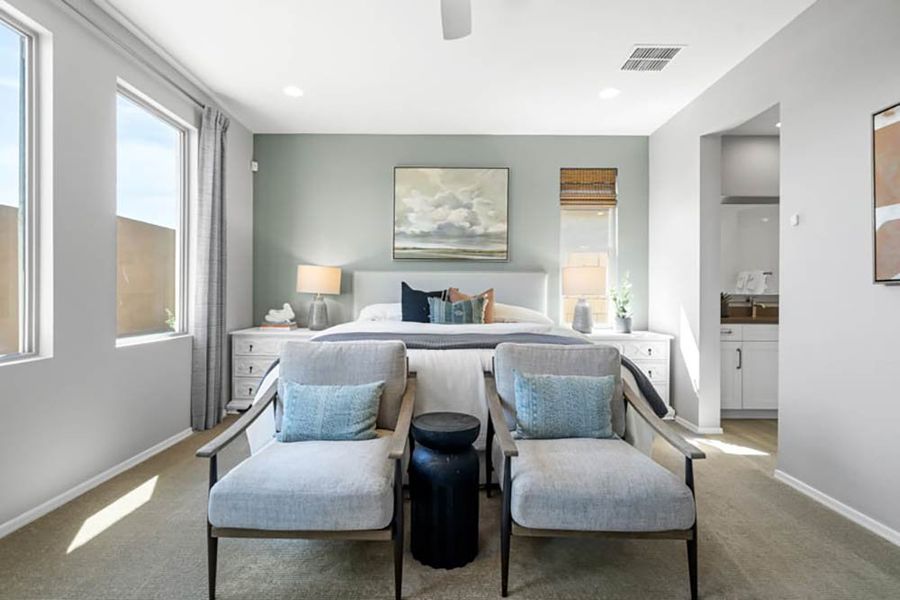 Representative furnished interior of a home built from the Powell by Taylor Morrison in Ovation at Meridian 55+, Queen Creek (Image 16). Representative furnished interior of a home built from the Powell by Taylor Morrison in Ovation at Meridian 55+, Queen Creek (Image 16).